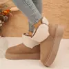 Otoño 2026 Nueva Llegada Comercio Exterior Tallas Grandes para Mujer Casual Cómodo Estilo Europeo Americano Moda Ropa Exterior Botas Talla Única