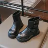 Zapatos de Otoño/Invierno 2026 para Niñas Pequeñas, Botas tipo Martin a la Moda y con Estilo, Estilo Británico, Botas de Moda Vintage y Transpirables para Niñas