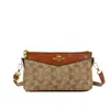 Bolso de mujer más vendido transfronterizo 2026 nuevo bolso cruzado estampado retro francés bolso de hombro para axila de comercio exterior para mujer moderno