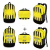 Mochila Deportiva Personalizada por Sublimación para Hombre, Mochila de Baloncesto Colorida con Gran Capacidad y Compartimento Independiente para Zapatos, Bolsa de Fútbol