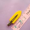 Pinza para el cabello niña clip sin costuras clip lateral Corea del Sur ins celebridad de Internet tocado flequillo clip lateral pinza para el cabello palabra clip de pico de pato