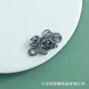 Anel de Ferro Acessórios para Joias DIY Atacado Argola de Salto Aberta Argola Única Conector de Pulseira Colar Fazer à Mão Argola de Salto Fechada Argola de Salto Aberta