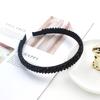 Diadema de strass estilo coreano diadema de cristal de cuatro filas accesorios para el cabello diadema hecha a mano cuentas de hilo de pescar dulce dama estilo elegante