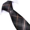 Corbata de Cachemira Rayada Casual de Moda para Hombre Lista para Usar del Fabricante 8cm Atada a Mano Formal Negocios Accesorios para el Lugar de Trabajo