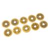 Cobre cinco imperador dinheiro seis imperador dinheiro dez imperador dinheiro bronze antigo pequeno cobre 2,4 cm fabricantes de latão atacado