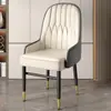 Silla de Respaldo Taburete para Silla Especial de Restaurante de Hotel Silla Comercial de Mahjong Silla de Comedor Hogar Lujo Ligero Mesa y Silla de Comedor Italianas de Gama Alta