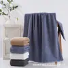 Toalla de Baño Absorbente Gruesa de Algodón Puro, Toalla Envolvente Suave de Algodón para Adultos, Uso en Casa, Regalo de Hotel, Toalla de Baño Grande