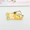 [Tamaño Grande] Oso de Mantequilla de Acrílico Texto Dibujo Animado Lindo Accesorios de Joyería Parche DIY Pasador Broche Insignia