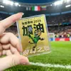 Adesivos de Celular de Ouro Puro 999 Temáticos da Copa do Mundo dos EUA, Canadá e México, Colecionáveis para Fãs, Brindes Corporativos, Adesivos de Ouro Atacado