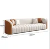 Conjunto Simples e Luxuoso de Sofá Individual e Mesa de Centro para Lazer, Recepção de Hotel, Escritório de Vendas, Mesa e Cadeiras de Reunião, Recepção de Salão de Beleza