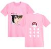 2023 comercio exterior nuevo hombre japonés Naruto periférico estampado moda pareja camiseta de manga corta Cuello redondo