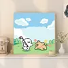 Pintura a Óleo Digital de Cachorro com Linha DIY Colorir à Mão Grafite Desenho Animado Fofo Decoração Curativa Fabricante Atacado