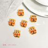 Accesorios para Uñas Bob Esponja Accesorios para Uñas Cangrejo Paixing Caracol DIY Lindos Tridimensionales Mini Jefe Dibujos Animados