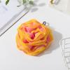 Bola de baño forma de rosa bola de baño grande de alta gama que no se deshace bola de baño espumosa toalla de baño súper suave para frotar la espalda