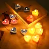 Velas Criativas de Plástico em Formato de Coração Velas para Proposta Confissão Jantar Romântico de Dia dos Namorados Velas de Coração Atacado