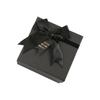 Caja de Regalo Creativa con Lazo Negro, Caja de Regalo para el Día de San Valentín, Caja de Regalo de Cumpleaños, Caja de Regalo para Souvenir, Caja Vacía al por Mayor
