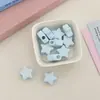 Chen Ming Buraco Grande Estrela Contas Flor Estrela de Cinco Pontas Acrílico DIY Pingente de Bolsa Acessórios de Letra Material de Chaveiro