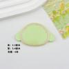 Plato de orejas de conejo con destellos finos multicolor de dibujos animados, accesorios de resina para bricolaje, lote de materiales para funda de teléfono móvil hecha a mano, pasador de pelo, hebilla de zapato para taza