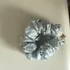 Goma para el pelo azul y blanca floral estilo perezoso, Diadema de manzanilla, Goma para el pelo, Pasador, Cuerda para coleta, Accesorio para el pelo