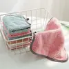 Paño de Limpieza de Coral para Cocina, Herramienta Especial para Lavar Platos, Tipo Colgante, Absorbente, No se Pega la Grasa, Paño de Cocina sin Pelusa