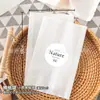 Bolsa de Embalaje para Pan de Hielo Papel de Algodón Blanco Película Interior Impermeable Refrigerada Red de Sellado Máquina de Horneado Bolsa de Papel para Tostadas Rebanadas