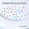 Serie Océano de Verano Estrella de Mar Aleación Accesorios para Uñas Celebridad de Internet Nuevos Doble Estrella Tridimensional Accesorios para Uñas DIY Venta al por Mayor
