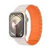 Zhang Qianyi É Adequado para S11 Apple S9 Watch Iwatch10 Pulseira Applewatch9 Pulseira Magnética de Silicone