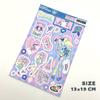 39.9 Yuan por 50 Hojas del Libro de Pegatinas Domi, Set Completo de Pegatinas de Caracteres Coreanos, Alternativa a las Pegatinas de Diario 'Korean Hot Girl'