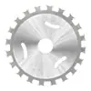 Hoja de Sierra Dentada de Doble Cara, Hoja de Sierra para Carpintería, Hoja de Sierra de Doble Filo, Amoladora Angular para Máquina de Mármol, Hoja de Sierra Circular Bidireccional Profesional Multifuncional
