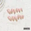 24 PIEZAS Colección de Arte para Uñas Bestseller Transfronterizo Navidad Halloween Flor Uñas Portátiles Ojo de Gato Halloween Piezas de Uñas Portátiles