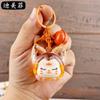 Adornos de botella de arena movediza líquida con aceite, bolsa ciega, botella de deriva creativa, regalo, llavero acrílico, accesorios, bolsa colgante