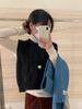 Chaleco Tejido Suave y Acogedor Estilo Coreano para Mujer, Nuevo Otoño e Invierno con Giro Artístico, Top Chaleco Versátil en Capas para Mujer 1074