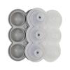 Nuevo Molde de Hielo de Silicona de 6 Bolas de Hielo para Whisky de Amazon Molde Redondo de Seis Orificios Bandeja de Hielo de Silicona de 6 Bolas