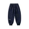 [No se decoloran fácilmente] Jeans de Algodón para Niñas Primavera y Otoño Pantalones Casuales para Niños Ropa Nueva para Niños Pantalones