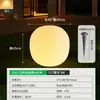 Luminária de Pilar para Pátio, Lâmpada Moderna Minimalista à Prova d'Água para Muro de Vila Externa, Lâmpada de Bola Redonda para Portão, Lâmpada de Pilar Solar