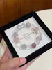 Pulsera de Cristal Blanco Natural, Lujo Ligero Nicho Exquisito Diseño de Amatista, Joyería Apilable para Mujer, Joyería de Gama Alta