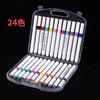 Youbei crianças 24 cores 12 cores 48 cores marcador acrílico cabeça única pintura de arte infantil pintura de grafite caixa de terno