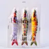 Tienda de aparejos de pesca pez multi-sección Luya señuelo 13.5cm/19g señuelo duro señuelo falso biónico fábrica de aparejos de pesca suministro directo