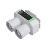 Faro Transfronterizo de Nueva Doble Fuente de Luz Roja y Blanca LED Zoom Telescópico Pantalla Digital Sensor Faro para Pesca