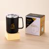Caneca de aço inoxidável 304, camada dupla, café, leite, balança, boca, copo, isolamento criativo, estilo japonês, copo de água, presente