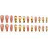 Margarita de Primavera Uñas de Ballet Uñas Nuevas Dulces Frescas Parche para Uñas Venta al por Mayor Uñas Calientes Europeas y Americanas