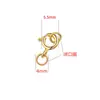 Conector de Resorte de Plata de Ley S925 para Joyería Artesanal con Cuentas de Plata para Pulseras y Collares Se Puede Enviar Directamente