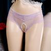 Bragas transparentes ultrafinas de malla suave con entrepierna abierta para mujer, sexys, elegantes y sin tentaciones, para parejas