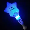 Diadema Brillante Letrero de Luz para Concierto Palo Fluorescente Accesorio Estrella Soporte Estrella Azul de Cinco Puntas Zhang Jie Mayday Estampado
