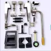 Almacén Frío Puerta Deslizante Ligera/Mediana Pesada Riel Superior e Inferior Riel de Deslizamiento Guía Lateral Accesorios del Riel Riel de Guía en forma de U Rueda de Deslizamiento Percha Manija