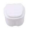 Caja de ahorro para dentaduras postizas transfronterizas, caja para dentaduras postizas con forma de manzana, red interna, suministro directo de fábrica para dentaduras postizas colgantes