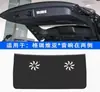 Adequado para Toyota Sienna Grevia Porta-Malas do Carro Almofada Anti-Chute Traseira Adesivo de Proteção Anti-Colisão Modificação