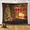 Amazon gran oferta Navidad tela colgante decoración hogar sala de estar habitación tapiz tela de fondo para fiesta de Navidad
