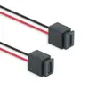 Conector hembra tipo C de 2 pines con cable LN009, fijación por ranura, diseño integrado moldeado por inyección, soporta carga inversa para atomizadores