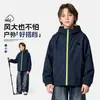 Chaqueta Exterior con Capucha Forrada de Polar Otoño/Invierno 2026 para Niños Niñas 4 Niveles Impermeable Cortavientos Ropa de Abrigo Mediana y Grande para Niños Venta al por Mayor